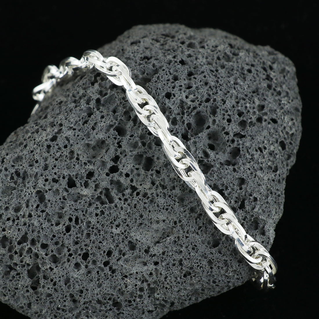 Silver Classic Link Bracelet