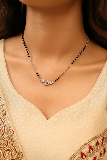 Silver Love Dreams Mangalsutra
