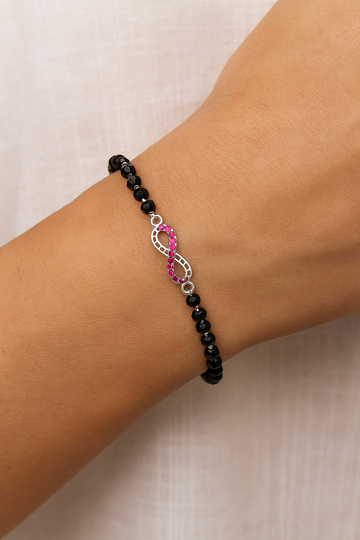 Silver Infinite Light Mangalsutra