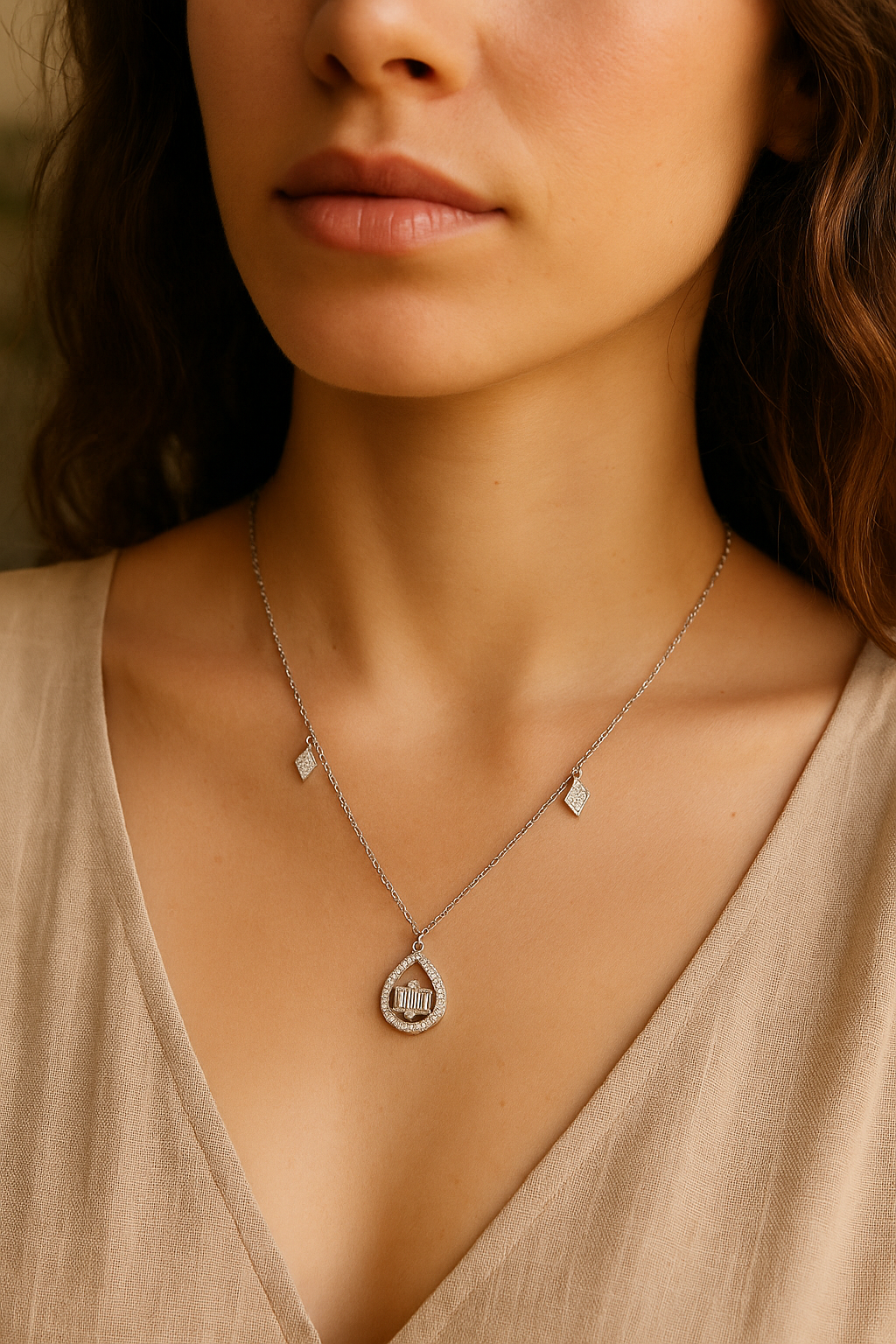 Silver Elegant Neckwear