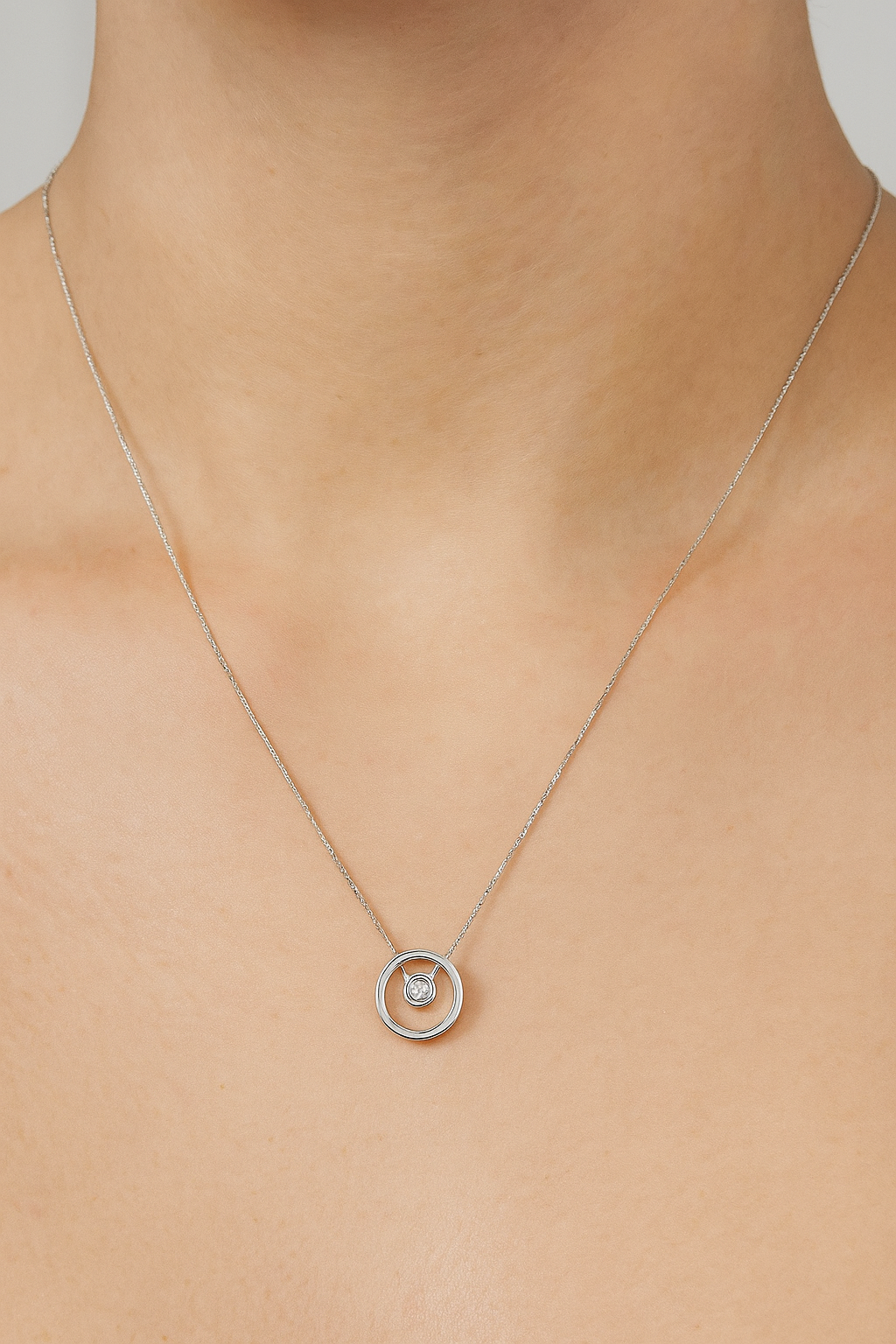 Silver Dawn's Embrance Pendant