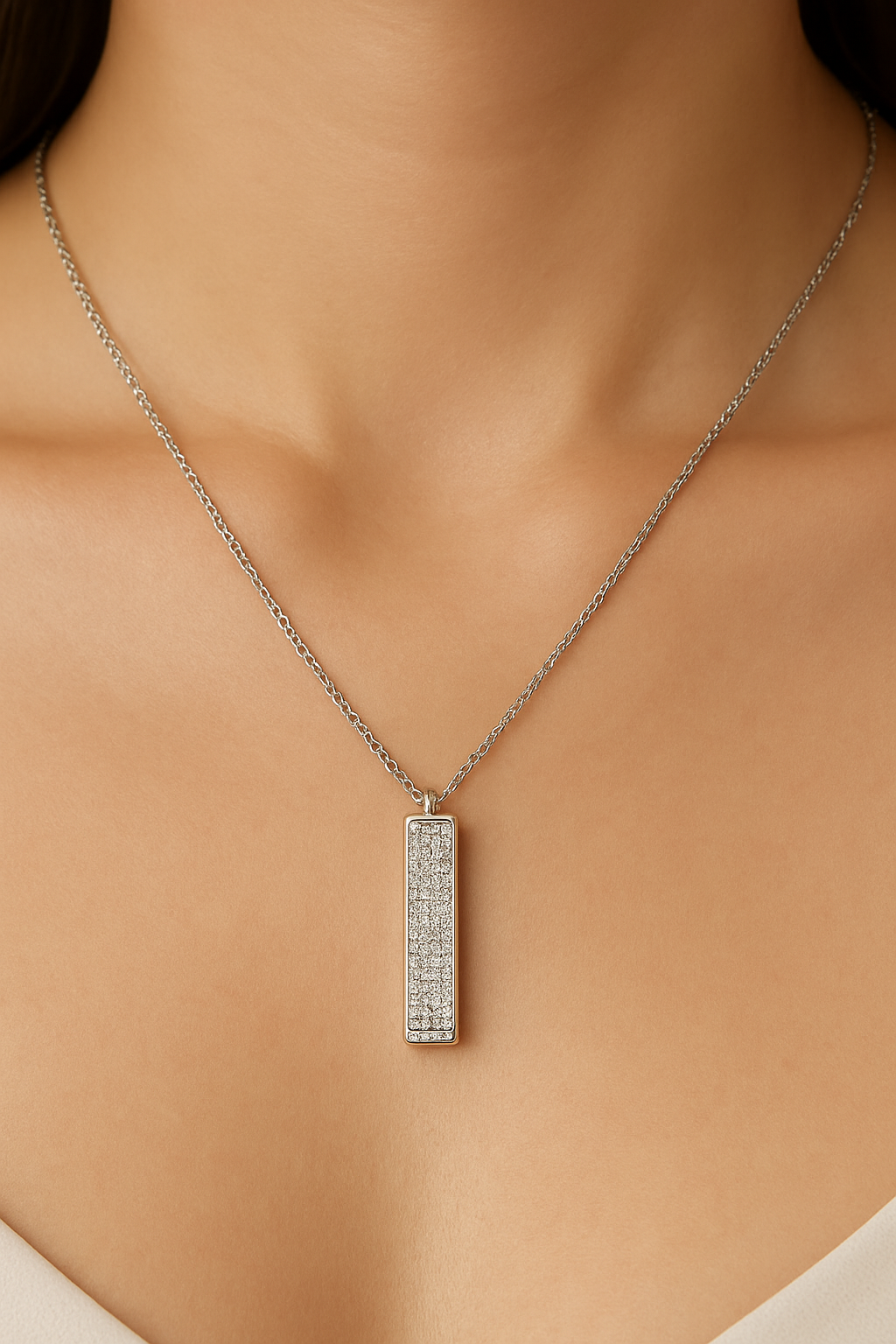 Silver I Love you Pendant