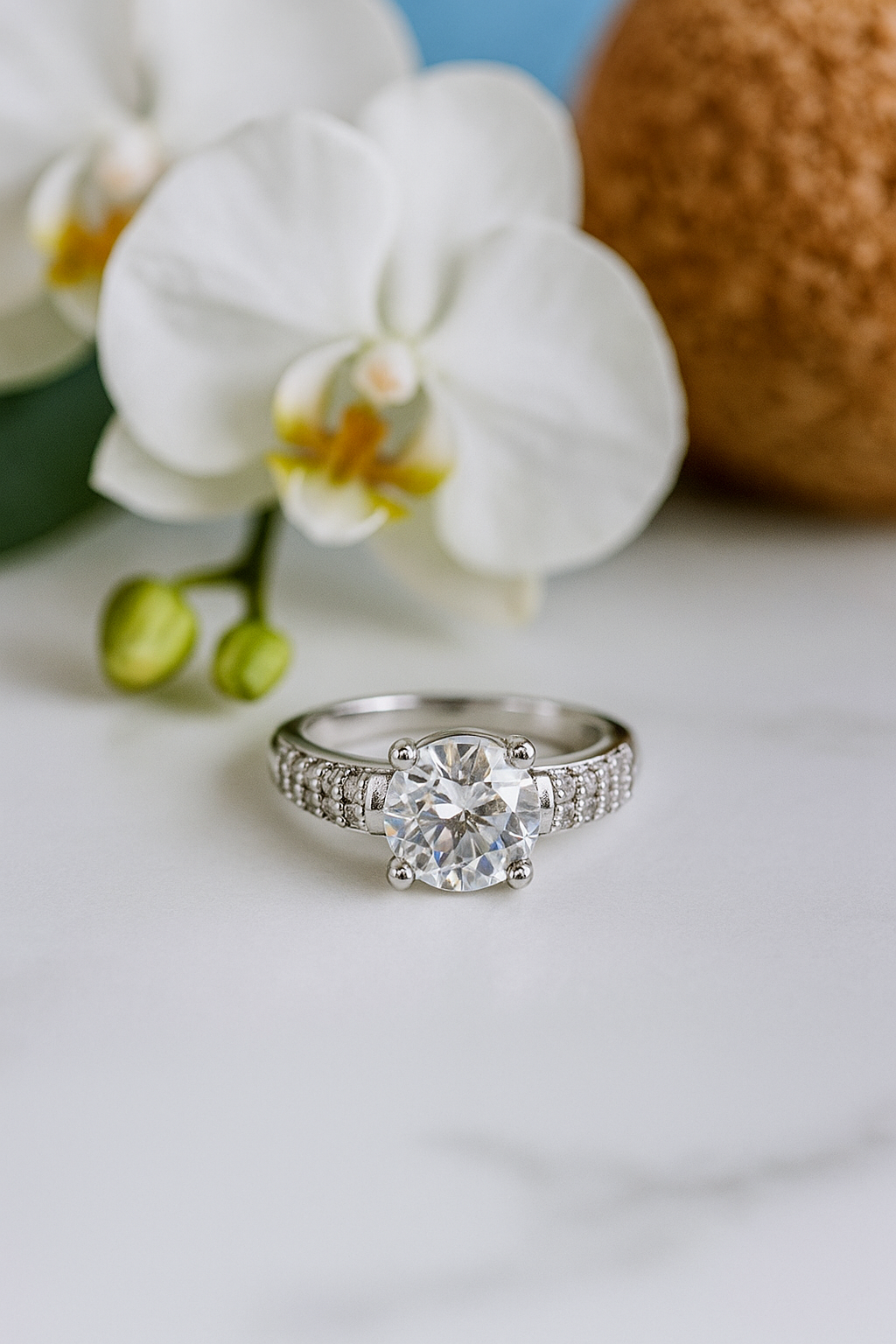 Elegant Solitaire Diamond Ring