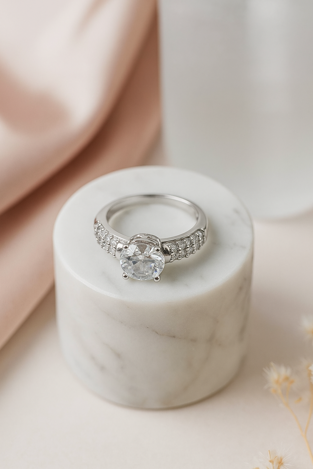 Elegant Solitaire Diamond Ring
