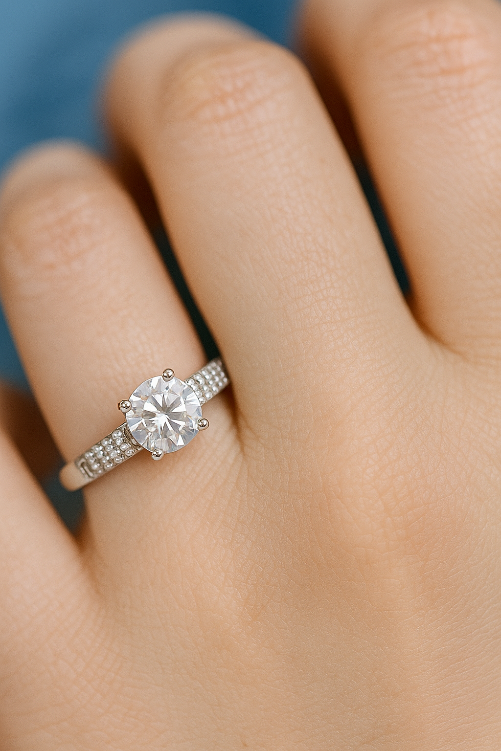 Elegant Solitaire Diamond Ring
