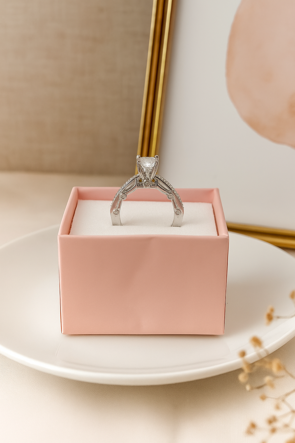 Eternal Grace Solitaire Ring