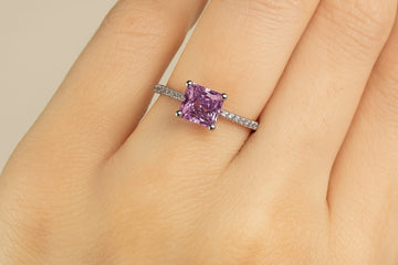 Amethyst Grace Ring