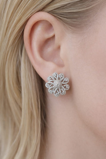 Diamond Vibes Bloom Earring