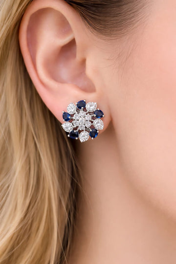Royal Aura Bloom Studs