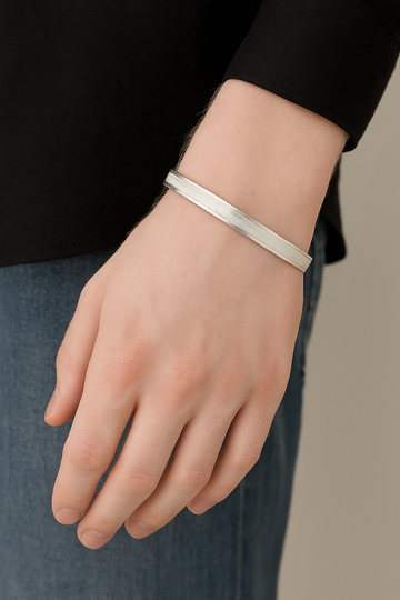 Silver Charming Punjabi Kada